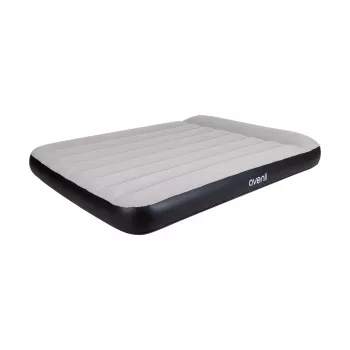 Matelas pneumatique double AVENLI avec pompe électrique intégrée 191x137x30 cm gris