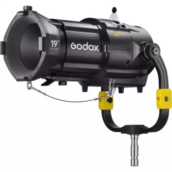 Adaptateur de projection Godox GP19K 19° avec 6 gobos pour éclairages LED S30/S60