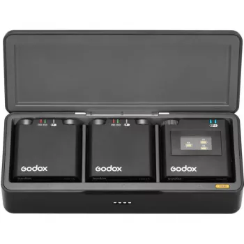 Godox Virso M2 2.4 GHz Wireless Microphone System for Recording
