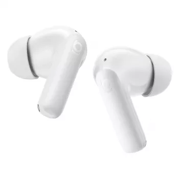 Écouteurs sans fil intra-auriculaires TWS Baseus Bass EP10 avec ANC, blancs