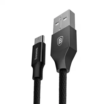 Câble USB-A vers Micro-USB Baseus Yiven 1,5 m 2 A noir
