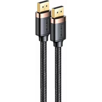 Câble DisplayPort USAMS 2 m 4K U74HD noir SJ531HD01 (US-SJ531)