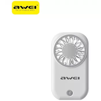 Ventilateur à main AWEI F57, blanc