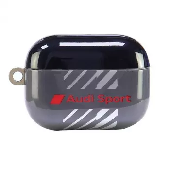 Coque sport IML Audi pour AirPods Pro 2, noire AUS-IMLAPP2-RSQ/D1-BK