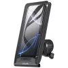 USAMS ZJ083 Waterproof Bicycle Phone Holder Black