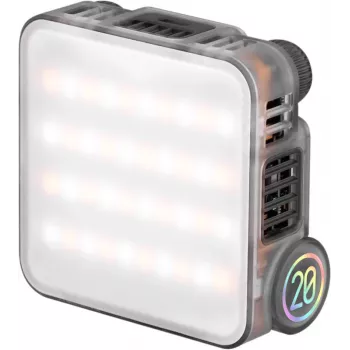 Éclairage d'appoint LED RGB Zhiyun M20 20W 2700K-6500K CCT HSI OLED magnétique USB-C PD