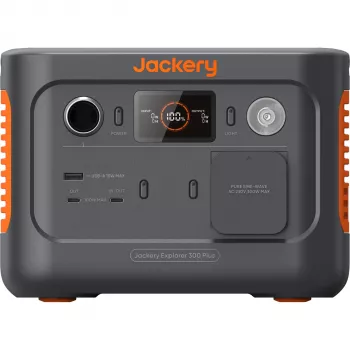 Jackery Explorer 300 Plus 288Wh LiFePO4 Station électrique portable avec 300W AC, 100W PD, Solar Ready