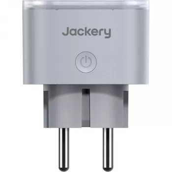 Prise connectée Jackery avec suivi de consommation, 16A, Wi-Fi, type F Schuko, compatible Alexa et Google Assistant