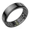 COLMI RING 2 Bague connectée taille 9 noire - fréquence cardiaque 24/7, SpO2, température, IP68, autonomie 7 jours