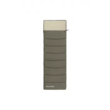 Sac de couchage en duvet enveloppe Naturehike LD250 vert armée