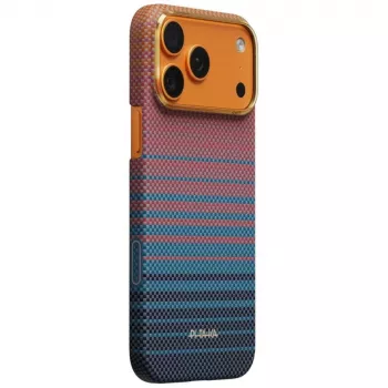 PITAKA Edge Case California Dream 05 for iPhone 17 Pro Max - Sunset (Aramid Fiber, MagSafe)