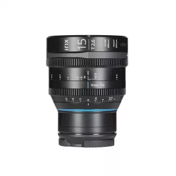 Objectif cinéma Irix 15mm T2.6 pour monture Canon RF – échelle de mise au point métrique