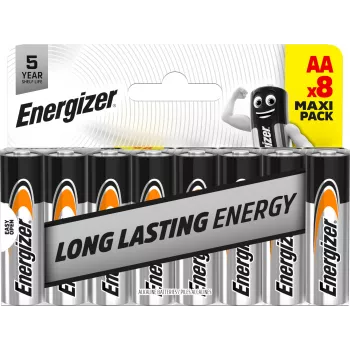 Energizer Everyday AA/LR6 Piles alcalines (DHP8)