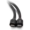 C2G 2.5ft Thunderbolt 4 USB-C Cable - 40Gbps, 100W PD, 8K, Black