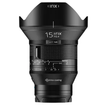 Objectif fixe grand-angle Irix 15mm f/2.4 pour Sony E plein format