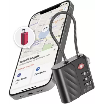 SBS cadenas de bagage avec FindMy (TEFINDLOCK)