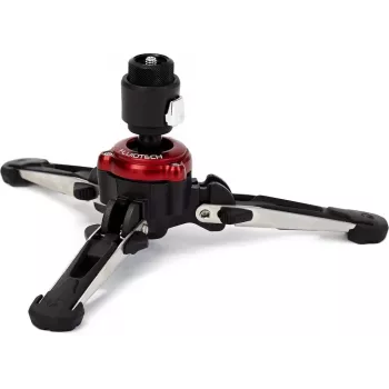 Manfrotto MVMXPROBASE Fluid Monopod Base with FLUIDTECH 3D Movement for XPRO Monopods, Black