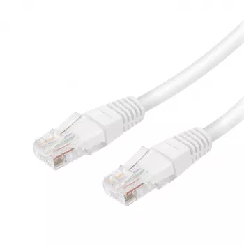 Vivanco VVITLAN5E2000W câble réseau patch Cat5e UTP 20 m blanc