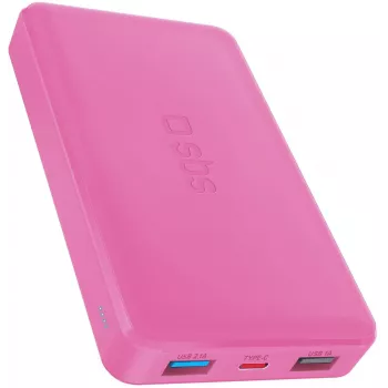 SBS TTBB10000FASTP batterie externe 10000mAh, rose
