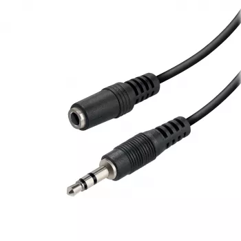 Vivanco VVAXJACK15MFK câble prolongateur audio 3,5mm 1,5m noir