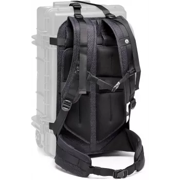 Système de harnais Manfrotto MB PL-RL-TH-HR Pro Light Reloader Tough pour valise à roulettes H-55, noir