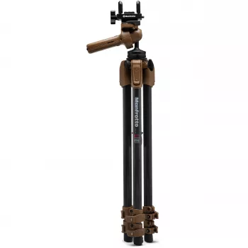 Manfrotto ALPHA S.H.O.T. Grip PRO Kit Carbon, trépied avec tête à poignée, 8 kg (MK-R05-SD)