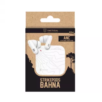 Écouteurs sans fil Tactical StrikePods Bahna Arctic avec ENC, Bluetooth 5.3, IPX4, batterie 35 h