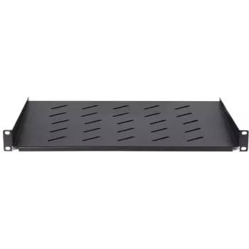Étagère DSIT DS-FH1U400 1U pour armoires murales de 600 mm de profondeur, profondeur 400 mm