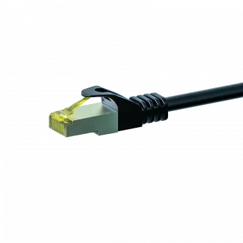 DSIT câble réseau patch RJ45 Cat.7 S/FTP PiMF, 3 m, noir
