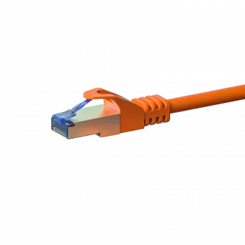 DSIT câble patch Ethernet CAT 6a S/FTP LSOH, 5 m, orange