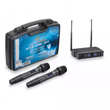 Système sans fil numérique UHF double Soundsation WFD-290HHMKII A2