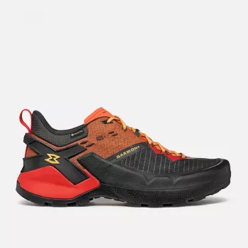 Chaussures de randonnée Garmont 9.81 Onyx GTX pour homme - Raven Black/Firecracker Orange