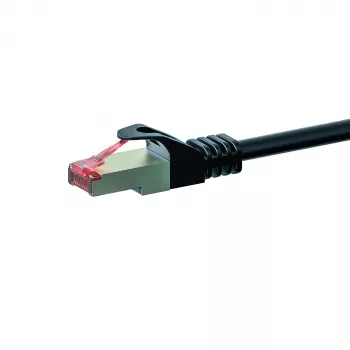 Câble réseau patch DSIT CAT 6 S/FTP LSOH, 20 m, noir