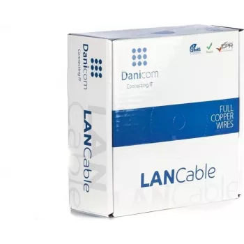Câble d'installation réseau DSIT DANICOM CAT6 UTP 50 m PVC (Fca)