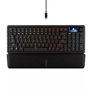 Clavier gaming mécanique sans fil CORSAIR VANGUARD 96 WL MLX Plasma noir