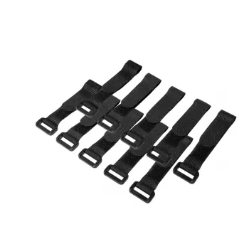 Attache-câble DSIT, noir, lot de 10 (DS-Cabletie-10)