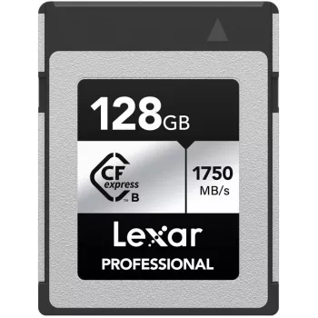 Carte mémoire Lexar Professional CFexpress Type B SILVER 128 Go, 1750 Mo/s (LCXEXSL128G-RNENG)