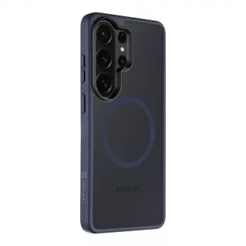 Coque arrière tactique MagForce Hyperstealth Galaxy S26 Ultra bleu profond