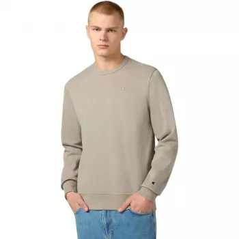 Sweat col rond Champion pour homme beige 220785 ES035 XL