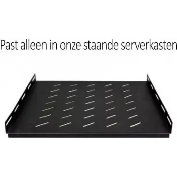 Étagère fixe DSIT DS-FH100 pour racks serveur de 1000 mm de profondeur, 1U, 19 pouces, noire