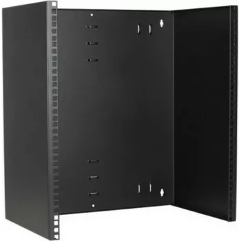 Cadre rack mural DSIT 12U 19 pouces, profondeur 300 mm, fixe, acier, noir