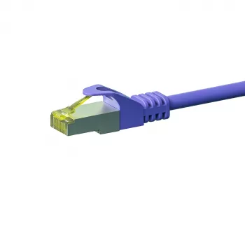 Câble réseau DSIT RJ45 S/FTP (PiMF) Cat.7, violet, 50 m (DC-78-500)
