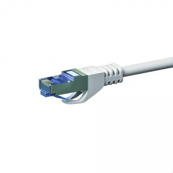 Câble réseau DSIT CAT 6a LSOH - S/FTP - 50 mètres - blanc (DC-6A2-500)