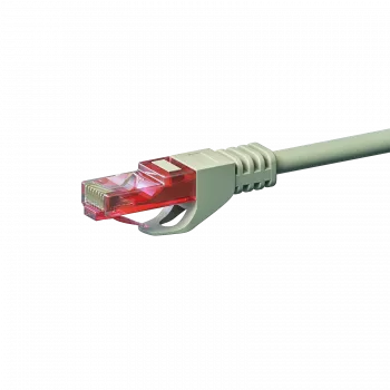 Câble réseau DSIT CAT6 U/UTP, 0,5 m, gris, 100 % cuivre (DC-61-005)