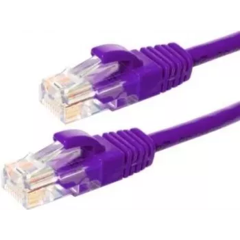 Câble réseau DSIT CAT6 U/UTP, 2 m, violet, 100 % cuivre (DC-68-020)