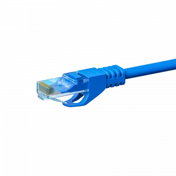 Câble réseau DSIT CAT 6 U/UTP - 0,25 m - bleu - CCA (DC-C64-002)