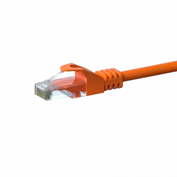 Câble réseau DSIT CAT 6 U/UTP - 15 mètres - orange - CCA (DC-C66-150)