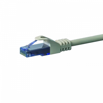 Câble patch DSIT CAT6a U/UTP 100 % cuivre, 5 m, gris, RJ45, 10Gbps, 500MHz