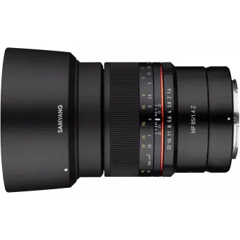 Objectif à mise au point manuelle Samyang MF 85mm f/1.4 Z pour Nikon Z (F1211214101)