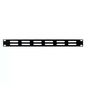 Panneau cache perforé DS-IT 19 pouces 1U noir